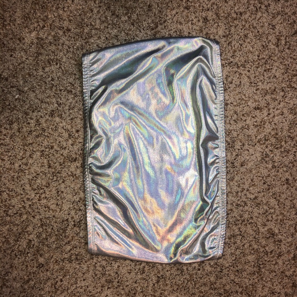Metallic Rave Tube Top